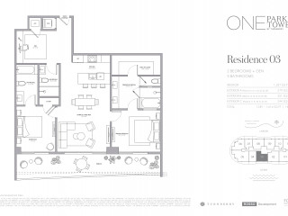 One Park Tower by Turnberry - plan #101