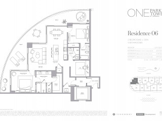 One Park Tower by Turnberry - plan #104