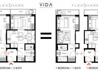 Vida Edgewater Residences - plan #167