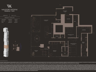 Waldorf Astoria Residences - plan #17