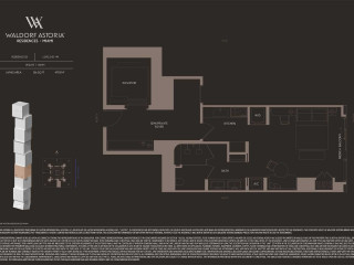 Waldorf Astoria Residences - plan #18
