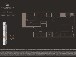 Waldorf Astoria Residences - plan #19