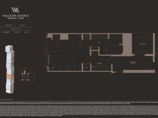 Waldorf Astoria Residences - plan #25