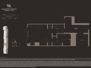 Waldorf Astoria Residences - plan #26