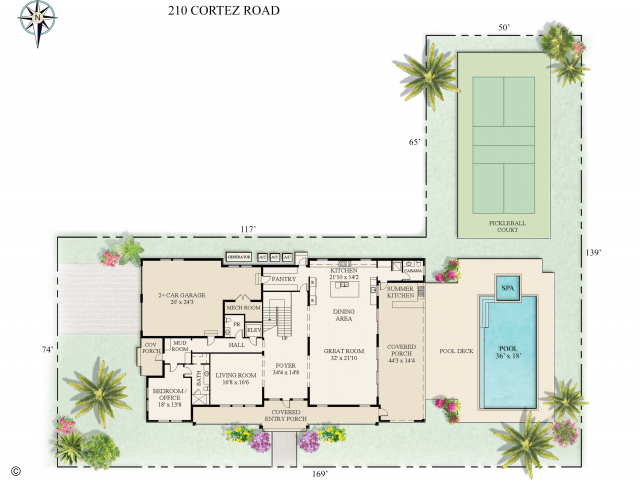 Продажа дома по адресу 210 Cortez Road - фото 6508018