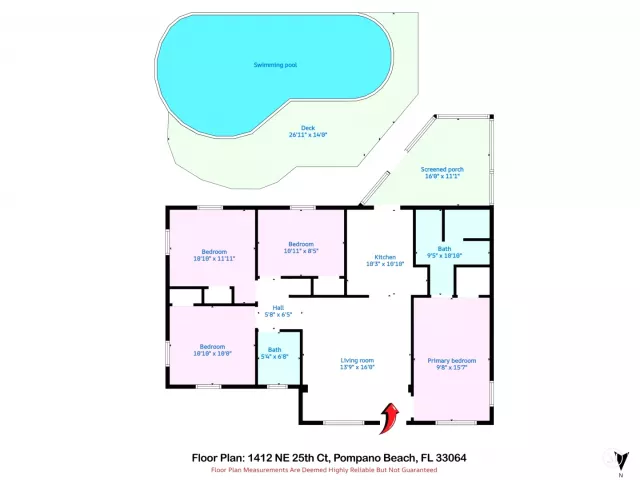 Продажа дома по адресу 1412 NE 25th Court - фото 8986124