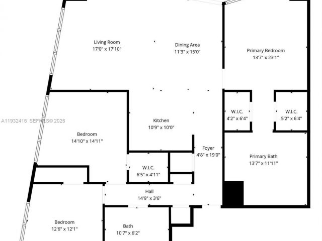 Квартира в аренду номер2301 - фото 7510902