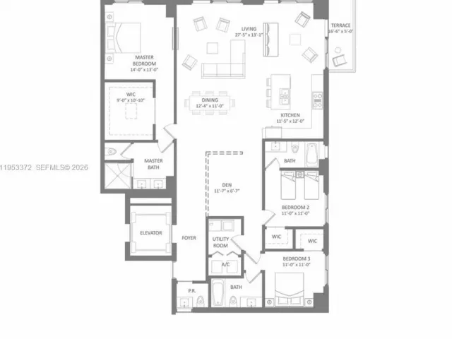 Квартира в аренду номерPH8 - фото 7335372