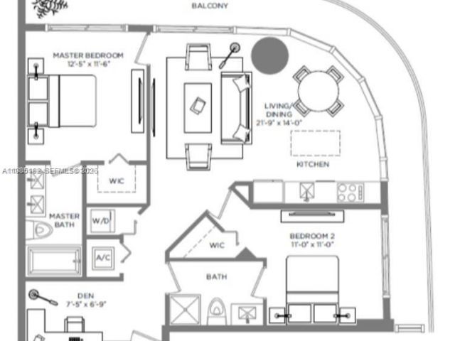 Квартира в аренду номер2901 - фото 7508180