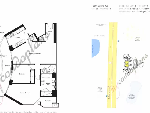 Квартира в аренду номер3805 - фото 7609754