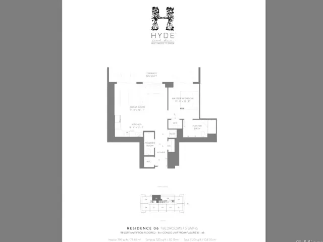 Квартира в аренду номерR1406 - фото 1530645